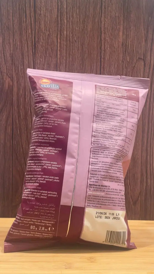 Accent Bio Sachet 100 g Chips de legumes