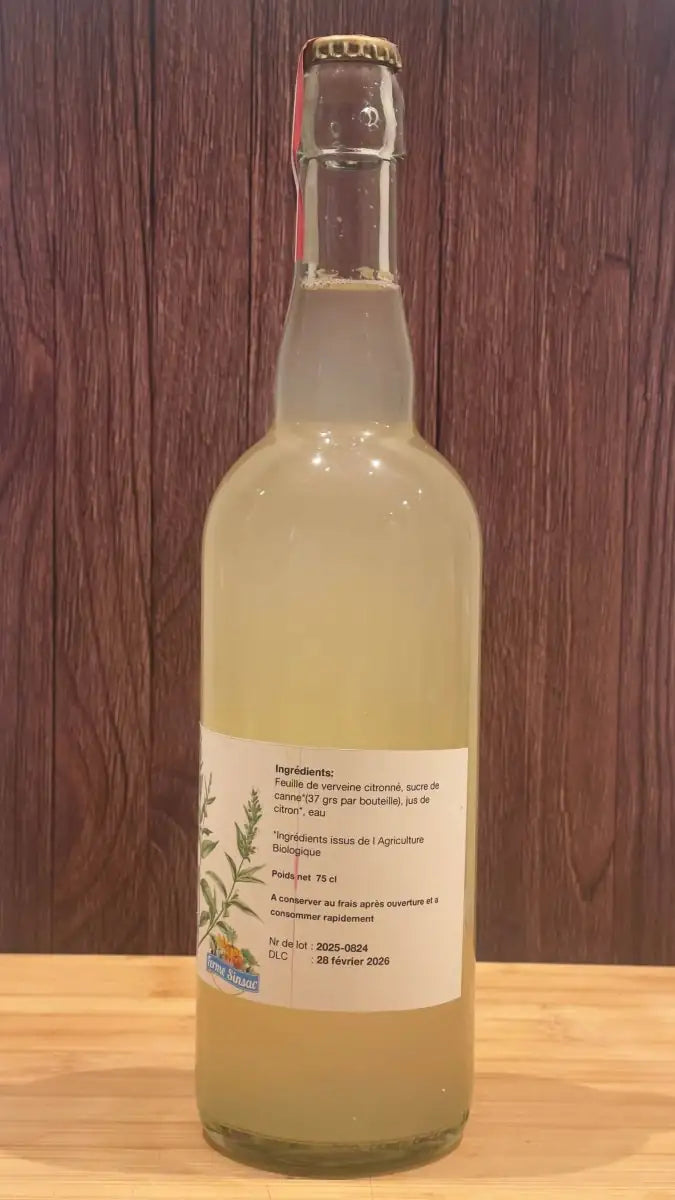 Ferme Sinsac Bouteille 75cl Pétillant Verveine