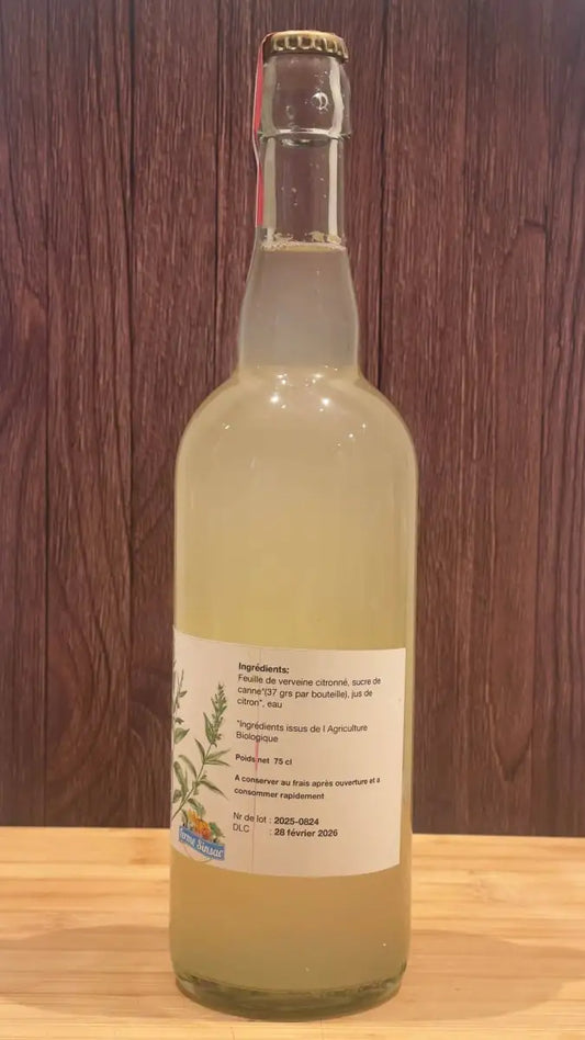 Ferme Sinsac Bouteille 75cl Pétillant Verveine