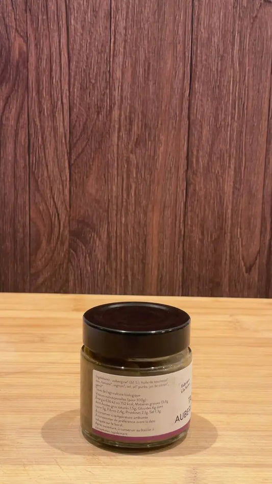 L'atelier d'Emile Pot de 90g Tartinable d'aubergines grillés