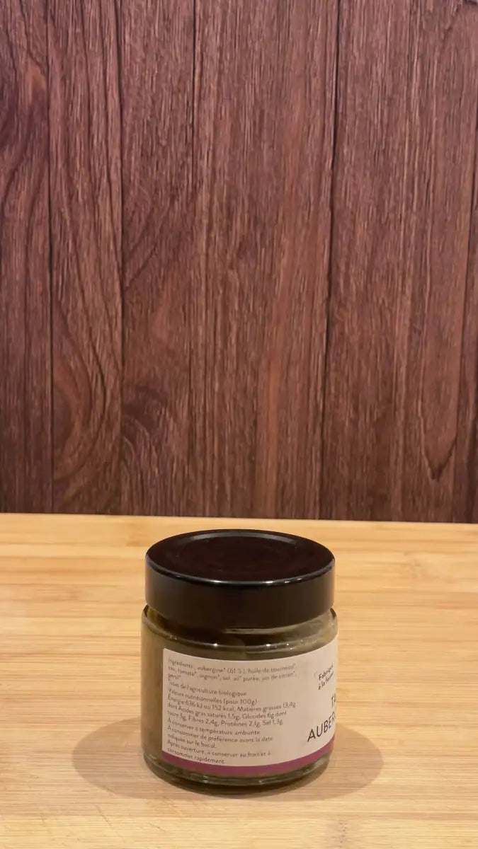 L'atelier d'Emile Pot de 90g Tartinable d'aubergines grillés